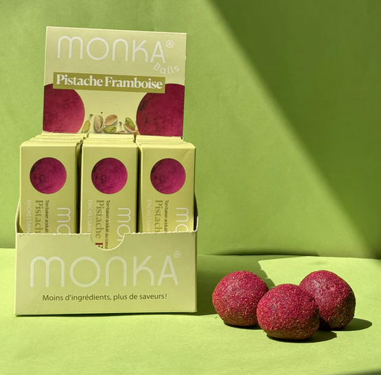 Monka Balls Framboise Pistache *3
